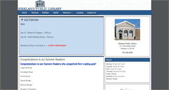 Desktop Screenshot of kirklandpubliclibrary.org